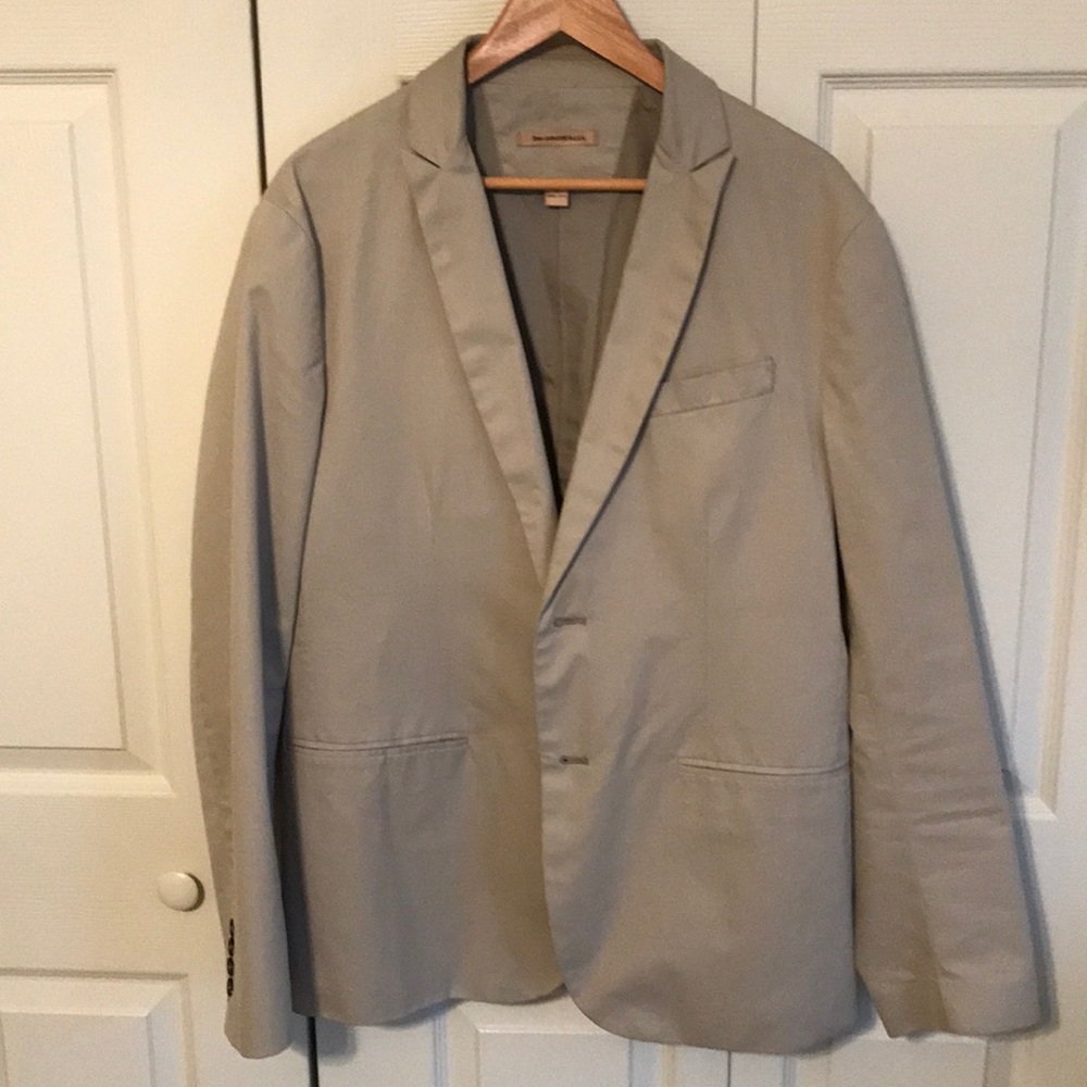 SOLD John Varvatos Summer Weight Khaki Blazer 40R